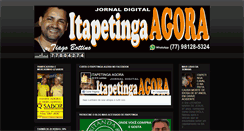 Desktop Screenshot of itapetingaagora.net
